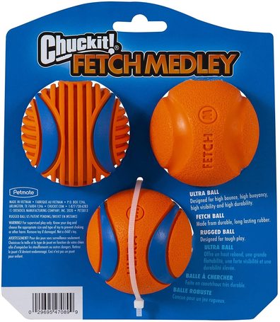 Chuckit! Fetch Medley labdák kutyáknak