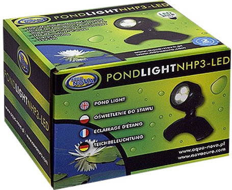 Aqua Nova NHP3-LED1 vízalatti LED világítás kerti tóba