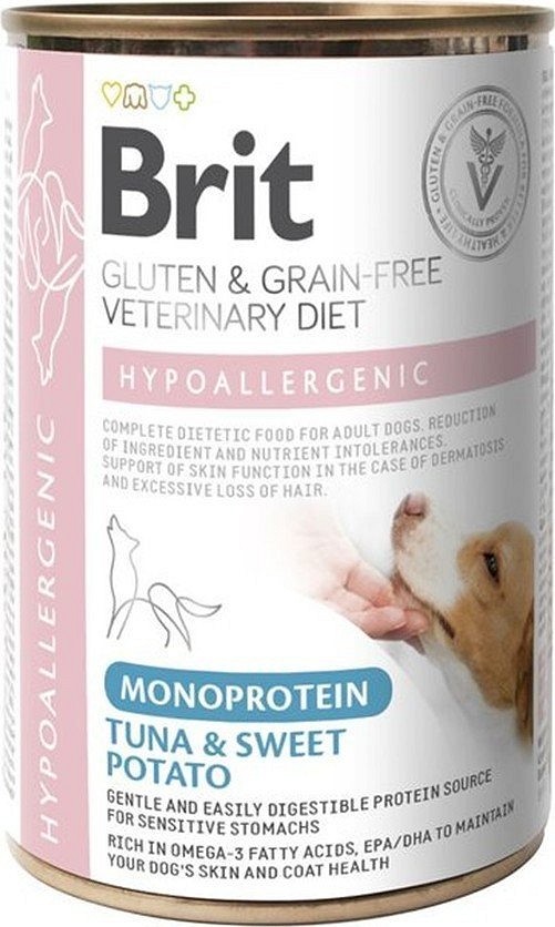 Brit Veterinary Diets Dog Hypoallergenic Mono Ton
