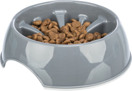 Trixie habzsolásgátló műanyag etetőtálka kutyáknak