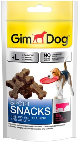 GimDog Sportsnacks marhahússal