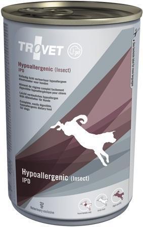 Trovet Dog Hypoallergenic Insect IPD conservă pentru câini