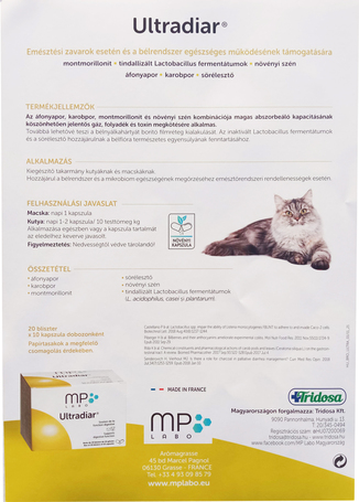 MP Labo Ultradiar hasmenésre és emésztési zavarokra