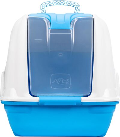 Netta Maxi kabrió tetős, könnyen tisztítható macska WC