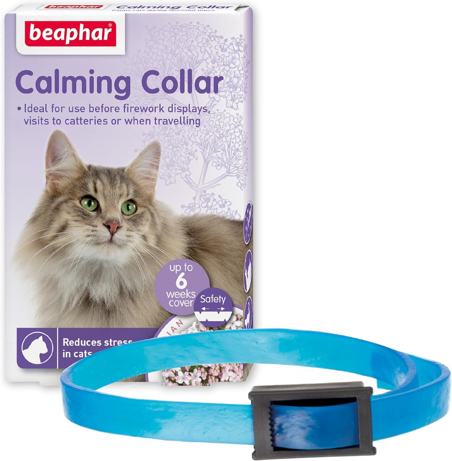 Beaphar Calming Collar / Collier calmant pt pisici - zoom