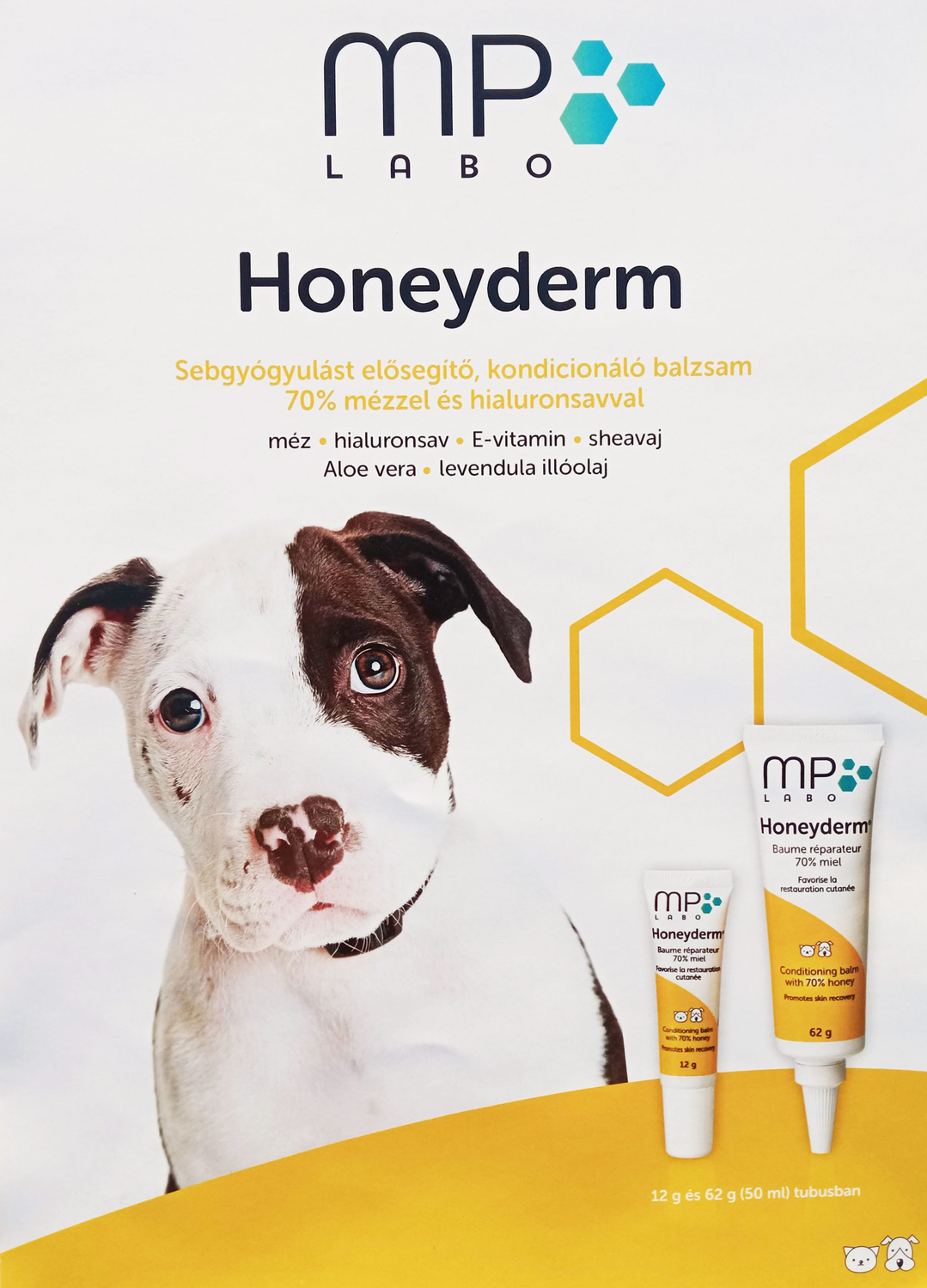 MP Labo Honeyderm balsam pentru vindecarea rănilor - zoom