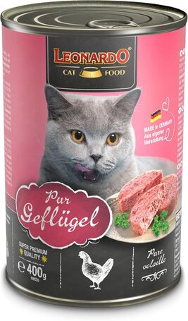 Leonardo szárnyashúsban gazdag konzerves macskaeledel