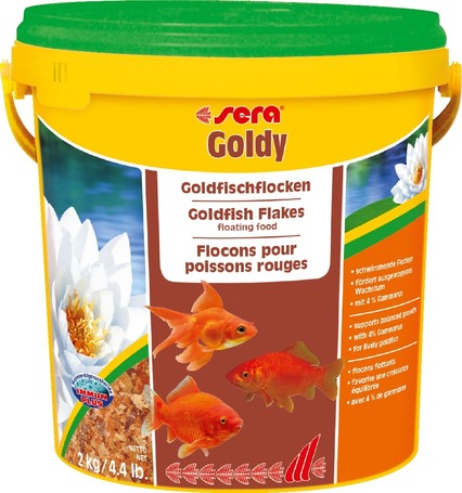 Sera Goldy lemezes aranyhaltáp