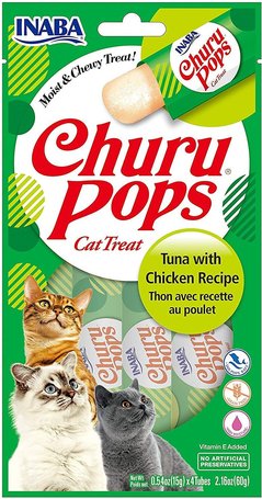Inaba Cat Churu Pops jutalomfalat rúd macskáknak változatos ízekben