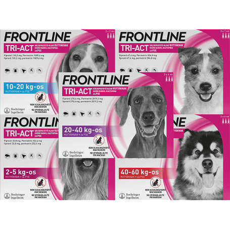 Frontline Tri-Act Spot On kutyáknak