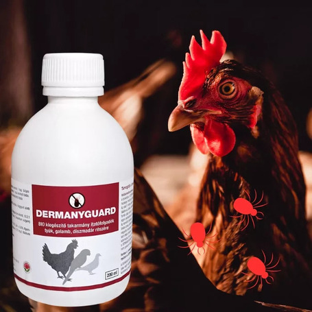 DermanyGuard itatófolyadék vörös madártetű atka ellen