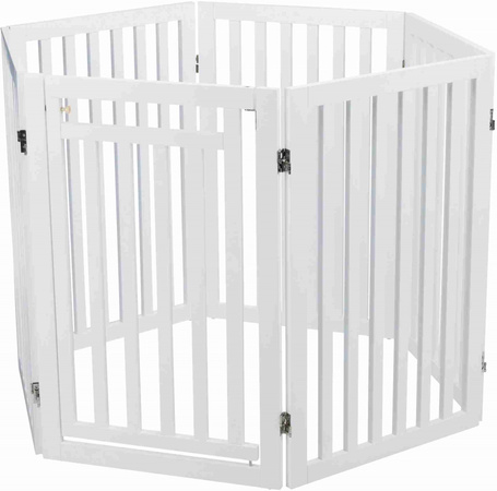 Trixie 4 részes nyitható fa kutyarács, elkerítő