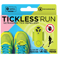 Tickless Run USB dispozitiv repelent cu ultrasunete pentru căpușe pentru alergători