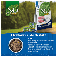 N&D Dog Prime Adult Mini Lamb & Blueberry | Bárányhúsos és vörösáfonyás száraztáp kistestű kutyáknak #7