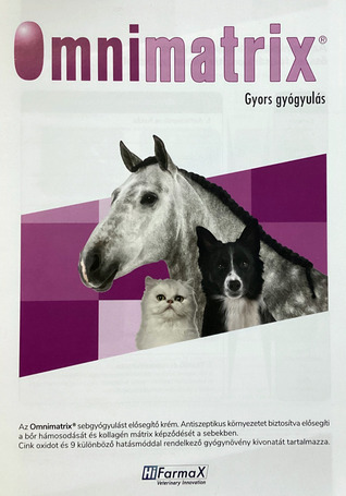 Omnimatrix sebfertőtlenítő krém a gyors sebgyógyulásért