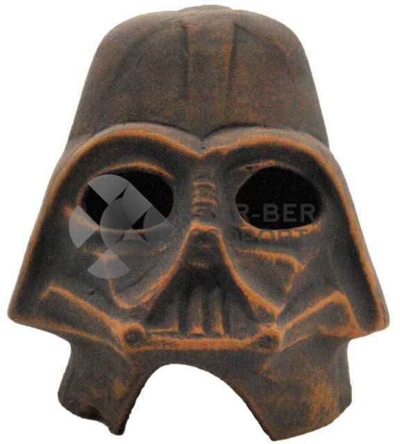 Cască Darth Vader decor din ceramică pentru acvariu - zoom