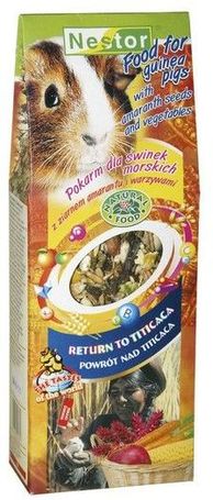 Nestor eledel tengerimalacnak amarántmaggal és zöldséggel