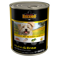 Belcando konzerv csirke- és kacsahússal, kölessel és sárgarépával #10