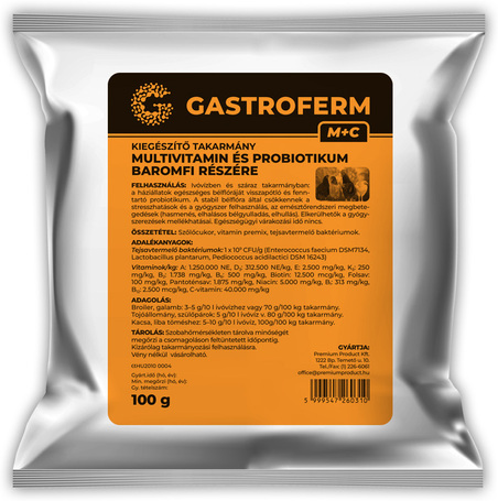 Gastroferm M+C pre- és probiotikum