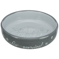 Trixie "Thanks for the service!" alacsony peremű tál macskának #3