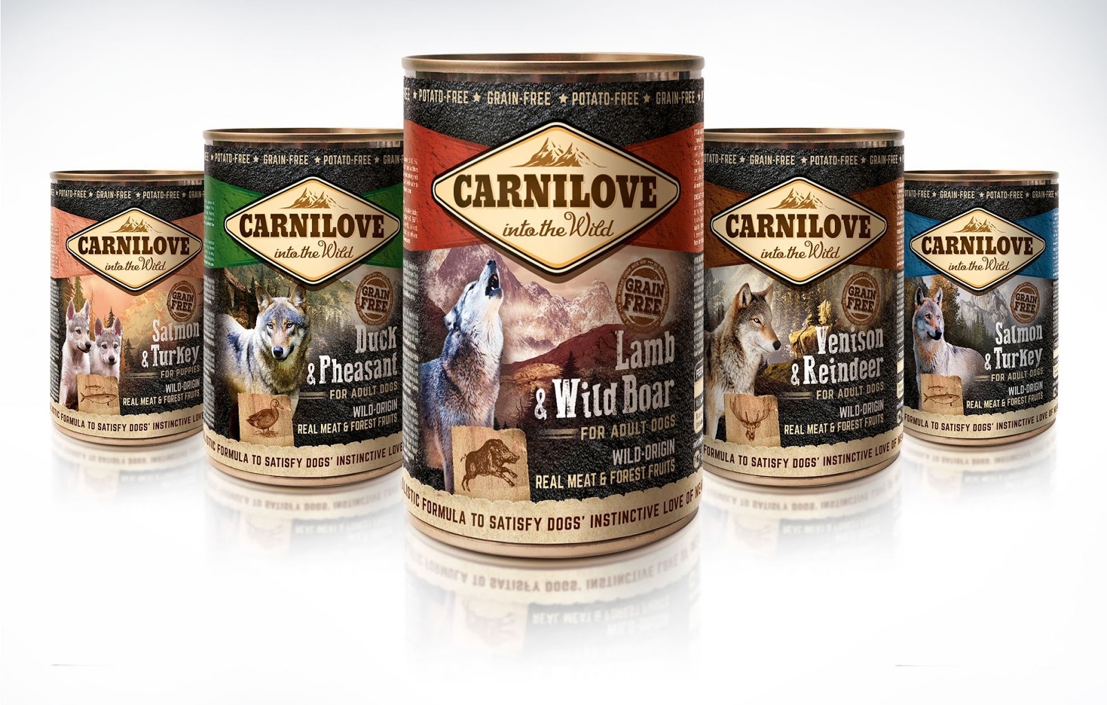 Conservă CarniLove Adult Lamb & Wild Boar - zoom