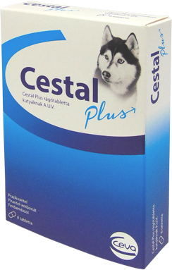 Cestal Plus pt viermi intestinali câini - zoom