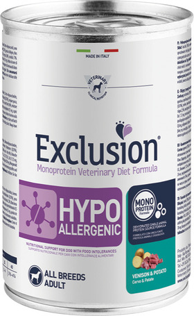 Exclusion Hypoallergenic Venison & Potato All Breeds