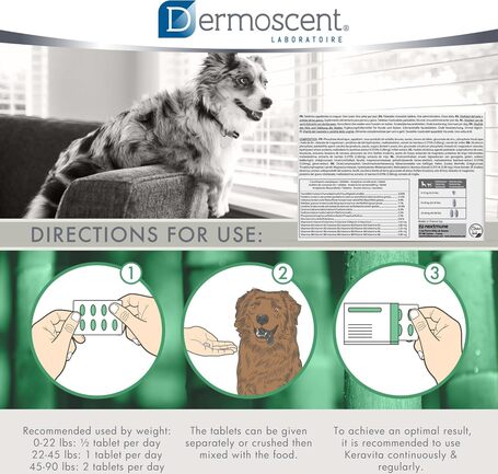 Dermoscent Keravita kutyáknak és macskáknak