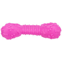 Trixie csont formájú sípoló apport gumiból tappancsos és csontos mintával #2