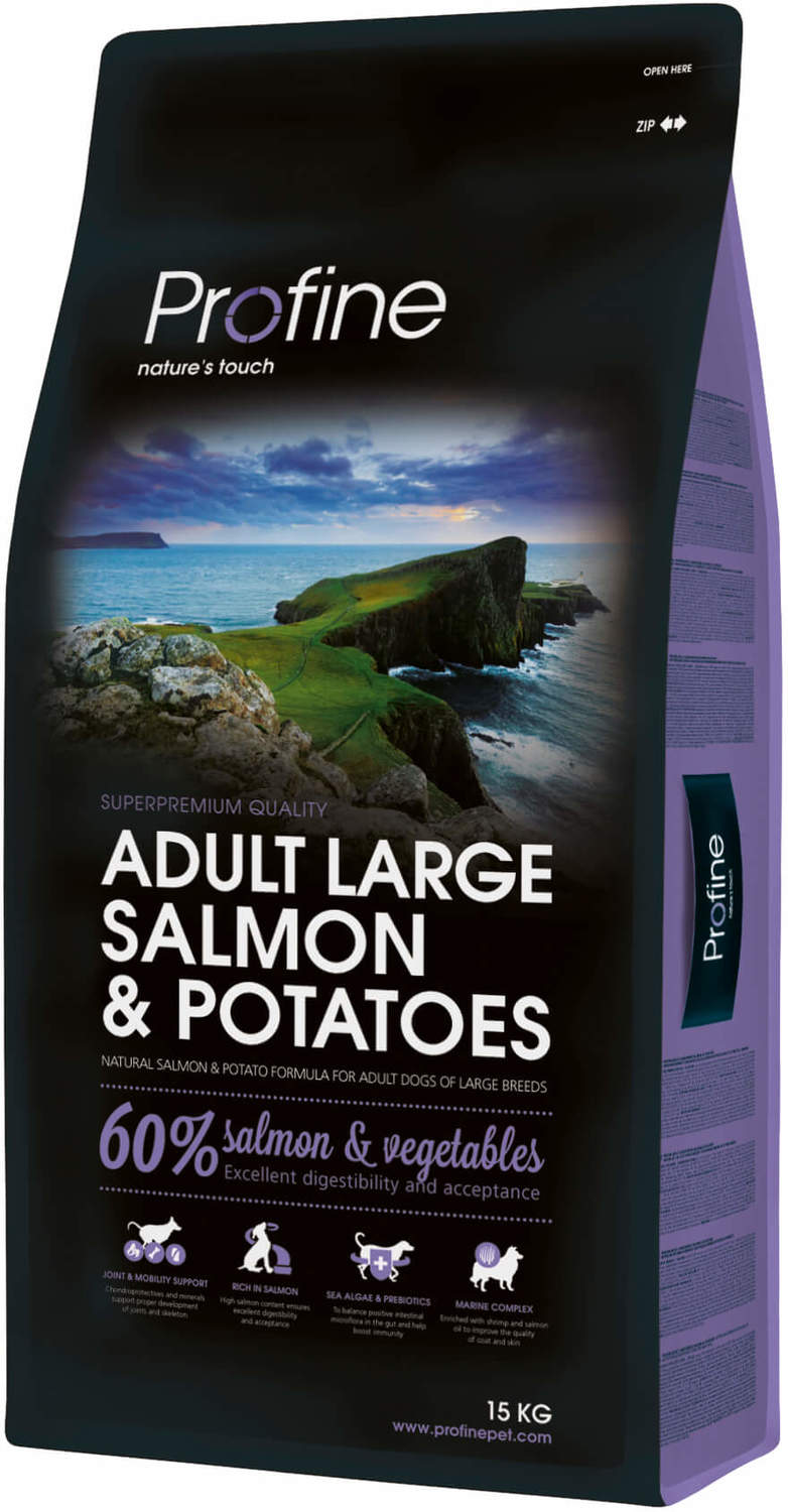 Profine Adult Large Breed Salmon & Potatoes | Hrană pentru câini de talie mare - zoom