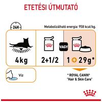 Royal Canin Hair & Skin Care - Szószos nedves táp felnőtt macskák részére a szebb szőrzetért és az egészséges bőrért #4