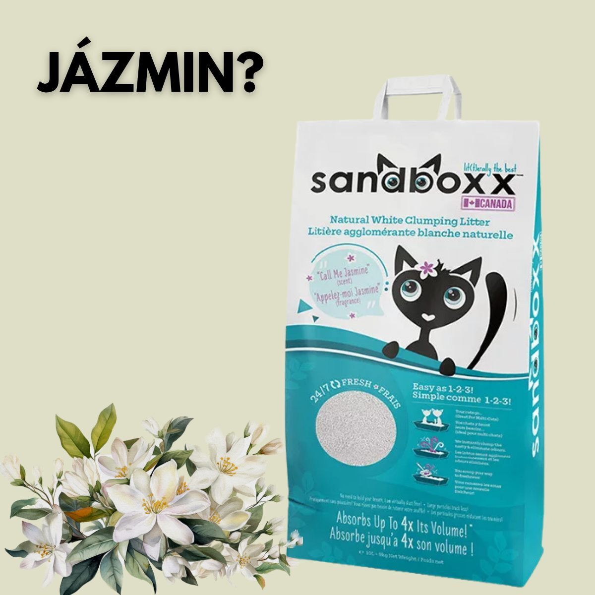 Sandboxx - Nisip pentru pisici cu ultra absorbție - zoom