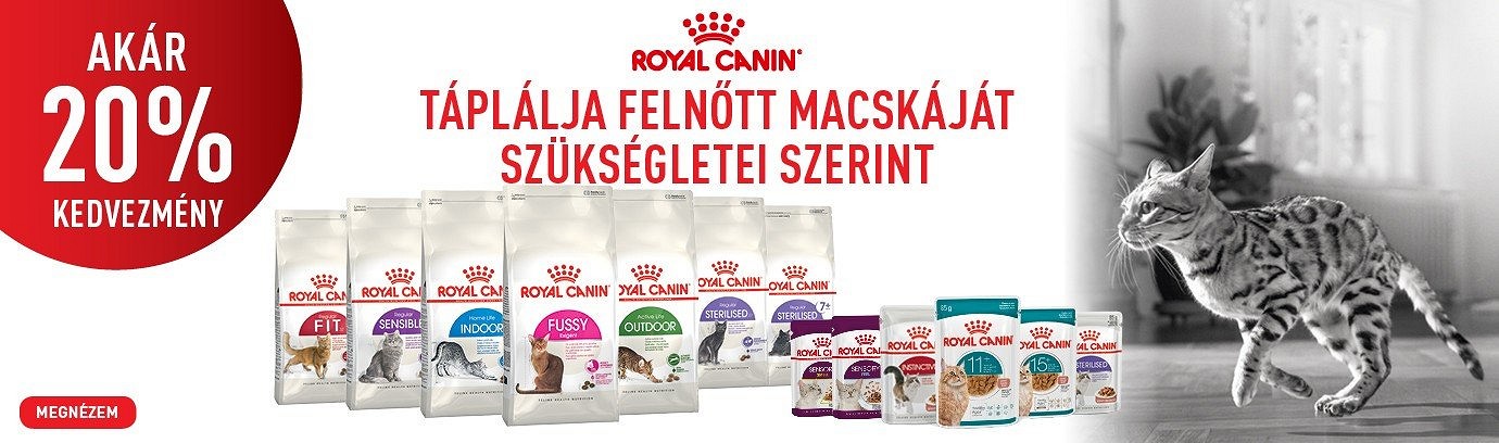 Royal Canin Cat promóció