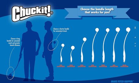 Chuckit! Max Glow Air Fetch Ball pakk