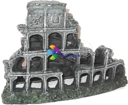 Colosseum detaliu, element de decor pentru acvariu - zoom