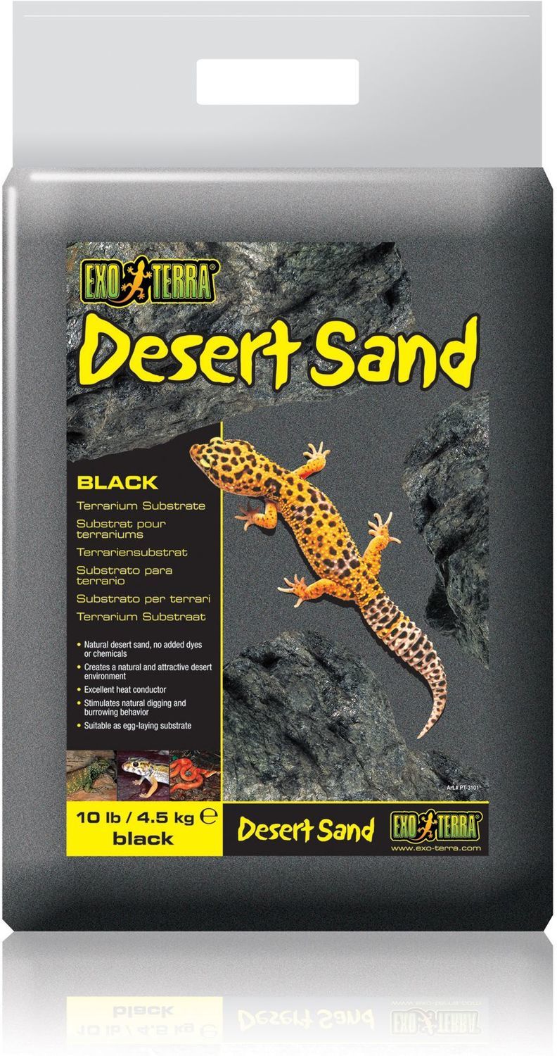 Exo Terra nisip terariu negru