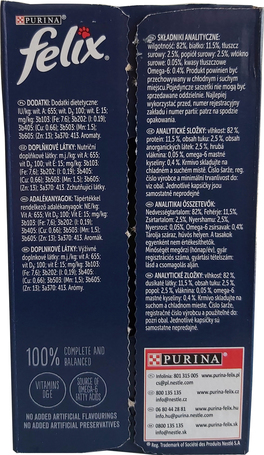 Felix Fantastic Házias Válogatás - Aszpikos macskaeledel