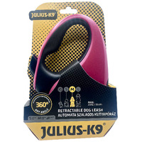 Julius-K9 automata szalagpóráz (Piros/Fekete) #2