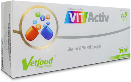 VetFood VITActive multivitamin kutyák és macskák részére