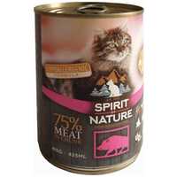 Conservă Spirit of Nature Cat cu carne de porc mistreț | Hrană umedă hipoalergenică