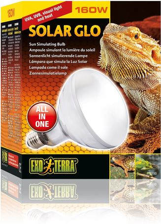 Exo Terra Repti Solar Glo meleget és fényt adó terráriumi napfényizzó