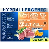 Dog Vital hipoallergén kutyatáp báránnyal 12+2 kg #4