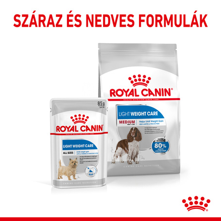 Royal Canin Medium Light Weight Care - Száraz táp hízásra hajlamos, közepes testű felnőtt kutyák részére
