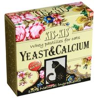 KiS-KiS Yeast&Calcium tejsavó pasztillák macskáknak - Az egészséges csontokért és fogakért