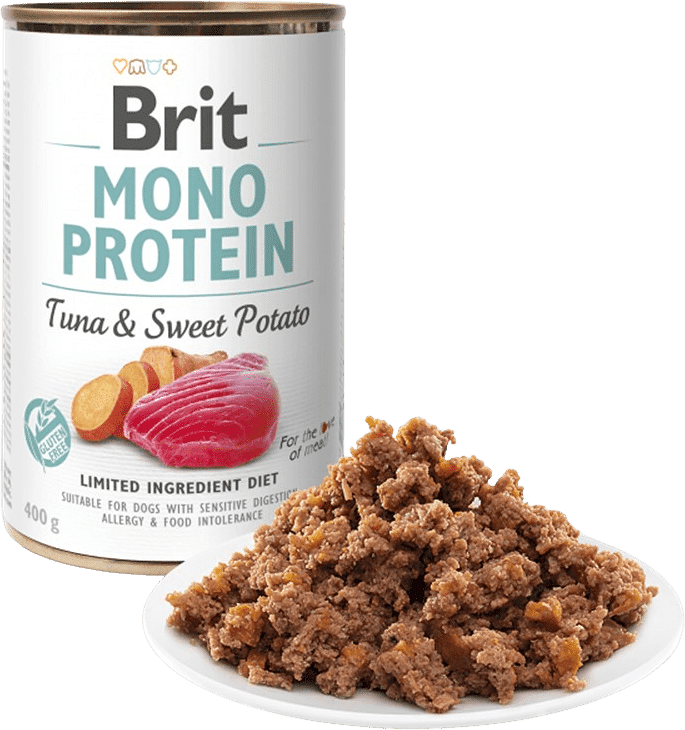 Conservă Brit Mono Protein Tuna & Sweet Potato - zoom