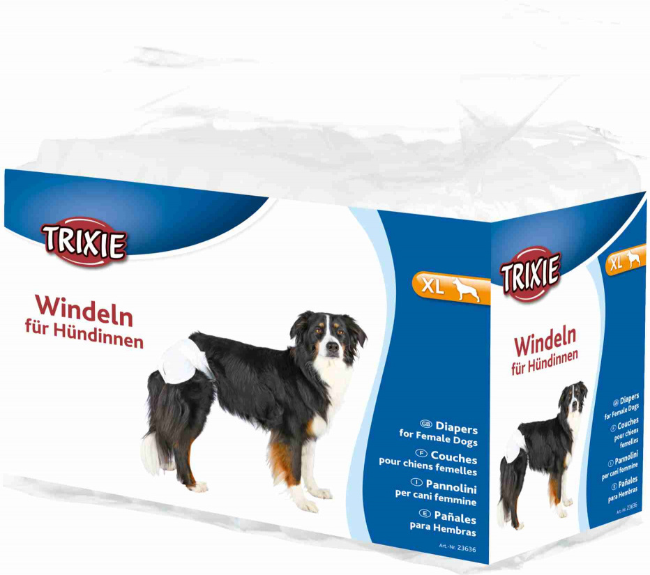 Trixie scutece pentru caini femele (12 buc / pachet) - zoom
