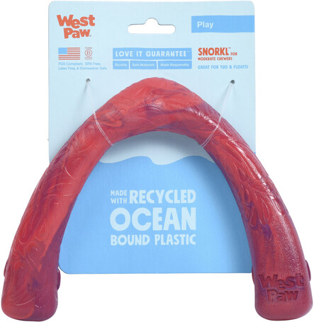 West Paw Seaflex Snorkl - Bumeráng és kötélhúzó játék