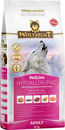 Wolfsblut VetLine Hypoallergenic Horse with Sweet Potatoes
