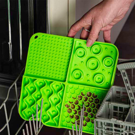 Eat Slow Live Longer Lick Mat Dimensions Rectangle