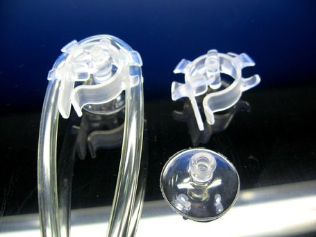 Ista akváriumi csőtartó szett (4/6-os vékony levegőcsőhöz)